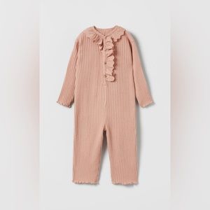 ZARA toddler utility jumpsuit.
